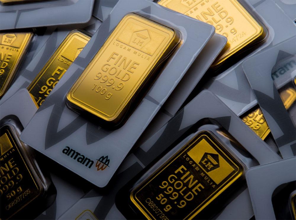  Harga Emas Antam Naik Rp5.000 Jadi Rp1,368 Juta Per Gram