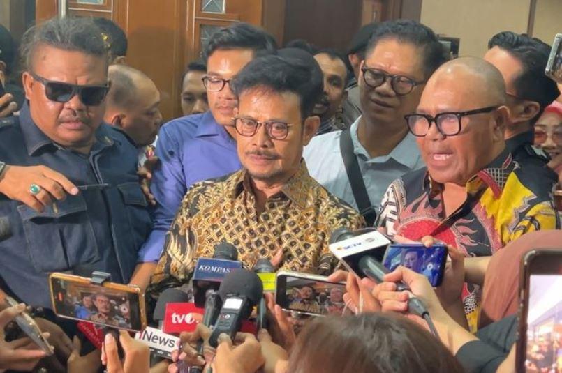  Divonis 10 Tahun Penjara, SYL: Terima Kasih Pak Jokowi  dan Pak Surya Paloh 
