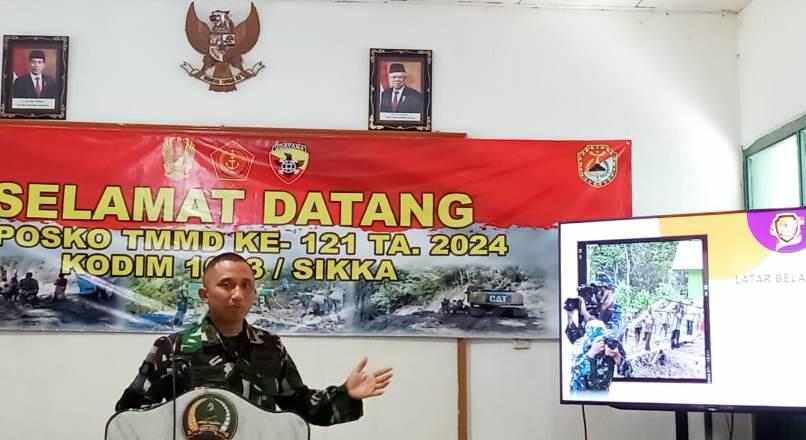  TMMD Ke 121 Kodim 1603 Sikka Buka Akses Terisolir di Desa Riit Nita