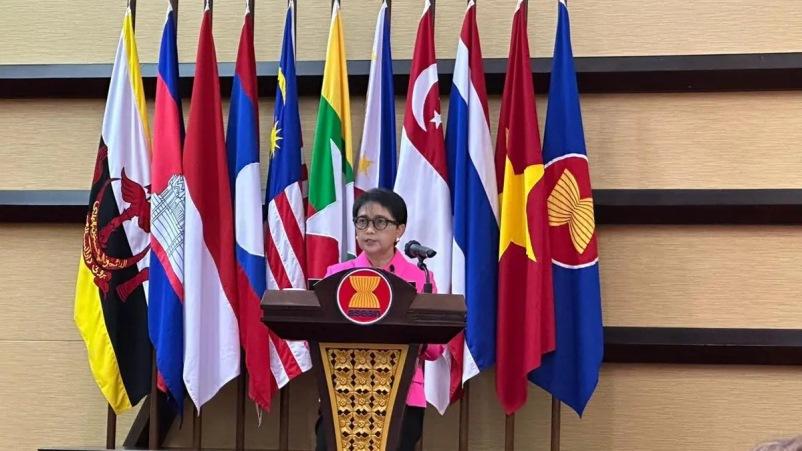  Menlu Retno Tegaskan ASEAN Tidak Menjadi Proksi Kekuatan Manapun