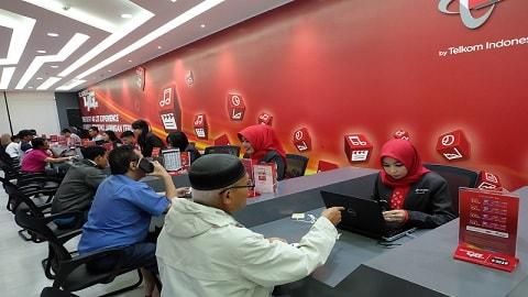  Telkomsel Kumpulkan Pendapatan Rp57,166 Triliun