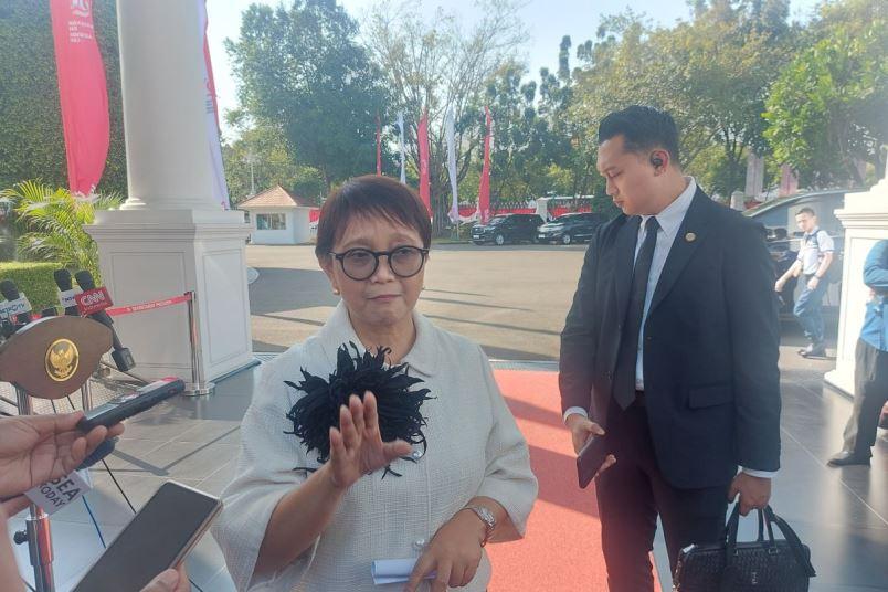  Menlu Retno Sebut Jumlah Pengungsi Internal di Sudan Terbesar di Dunia