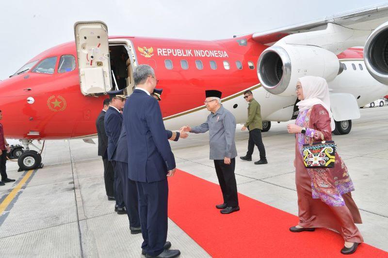  Wapres Bertolak ke IKN Akan ‘Goundbreaking’ Istana Wapres