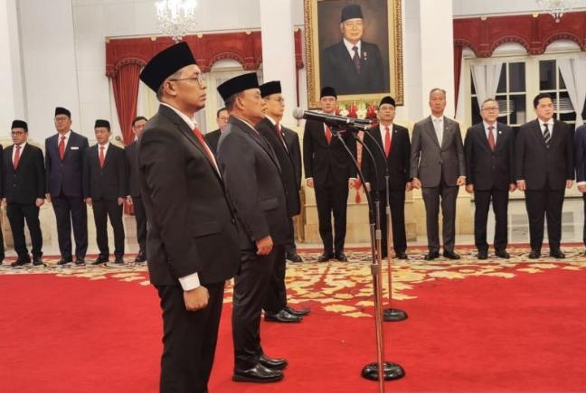  Hasan Nasbi Dilantik Jadi Kepala Kantor Komunikasi Kepresidenan