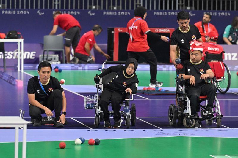  Tim Boccia dan Para Panahan Indonesia Melaju Mulus di Paralimpiade Paris 2024
