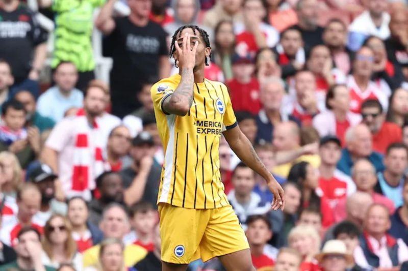  Gol Joao Pedro Bikin Brighton Tahan Imbang Arsenal 1-1