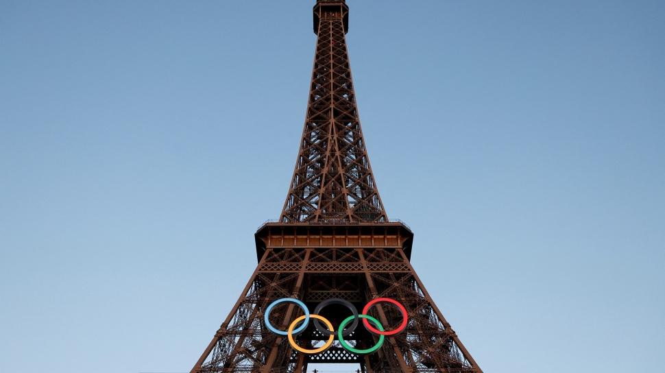  Keluarga Perancang Menara Eiffel Tolak Logo Olimpiade Dipasang Permanen