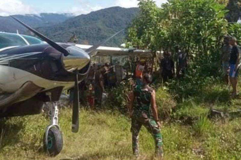  Polda Papua: Pesawat Smart Air Tergelincir di Intan Jaya