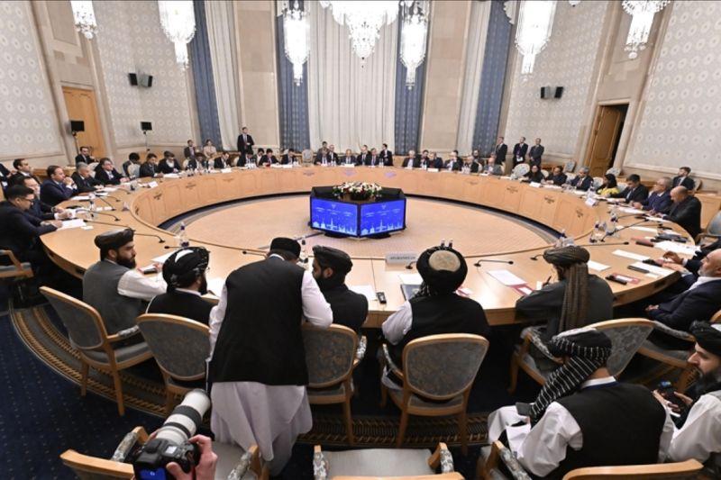  Menlu Rusia Bertemu Afganistan dari Pemerintahan Interim Taliban 