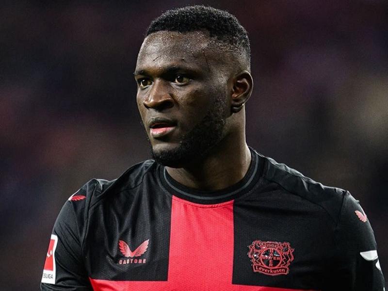  Penyerang Bayer Leverkusen Victor Boniface Alami Luka Ringan dalam Kecelakaan Lalu-lintas
