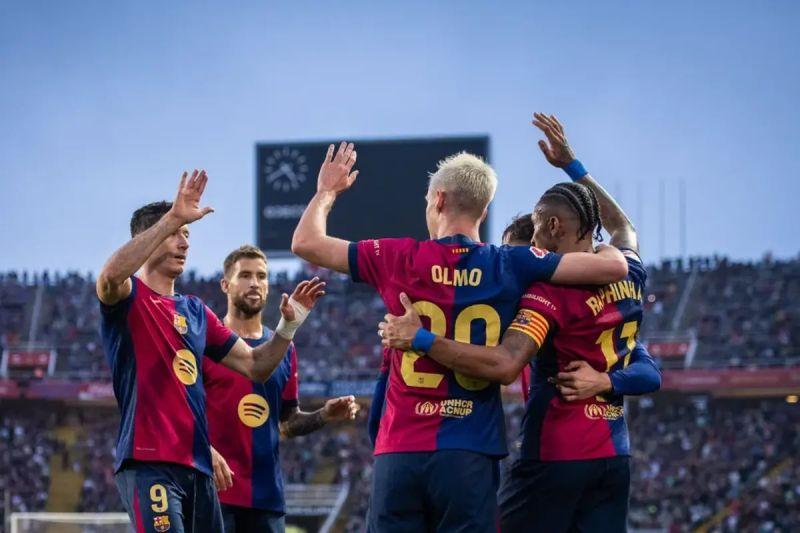  Kukuh di Puncak Klasemen, Barcelona Ungguli Espanyol dengan Skor 3-1