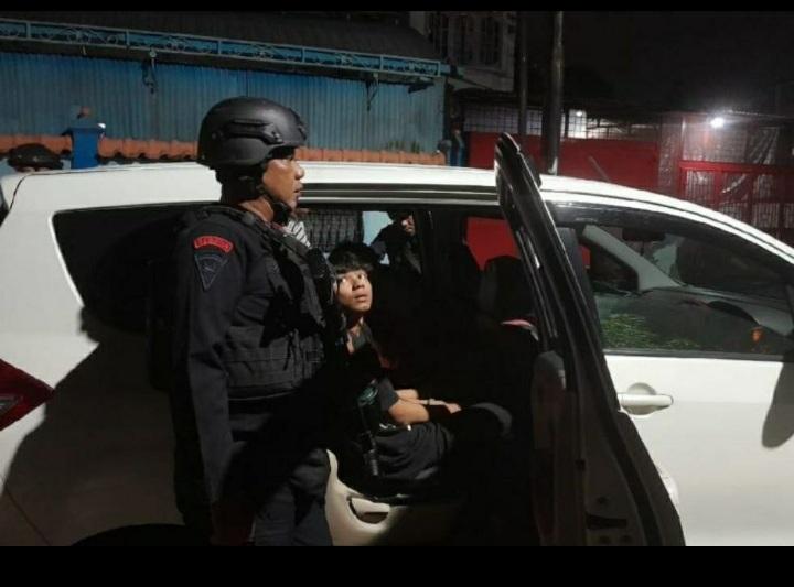  Brimob Polda Sumut Tangkap Delapan Orang Terduga Begal di Medan 