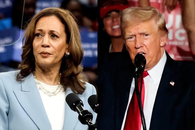  Harris dan Trump Bersaing Ketat dengan Selisih Suara Hanya 1 hingga 3 Persen