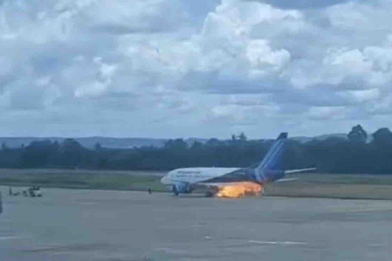  Kemenhub: Tidak Ada Korban Jiwa dalam Insiden Pesawat Trigana Air Keluar Api