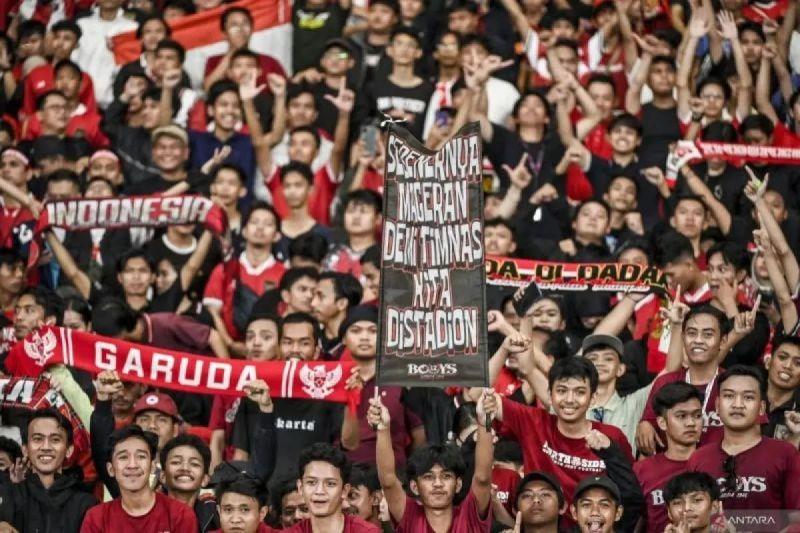  Diberlakukannya Garuda.ID untuk Jaga Ketertiban, tak Surutkan Minat Suporter, Tiket Lawan Jepang Ludes