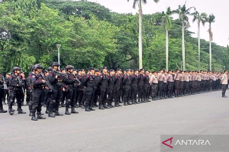  Polisi Kerahkan 739 Personel untuk Amankan Aksi Bela Palestina FPI di Depan Kedubes AS