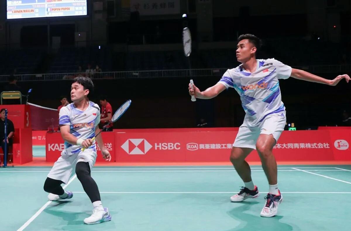  Leo dan Bagas Lolos ke Babak 16 Besar Kumamoto Masters 2024