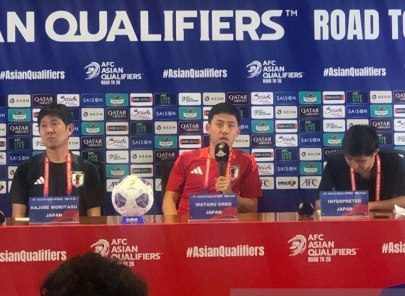  Pemain Timnas Jepang Wataru Endo Mengaku Sangat Menghormati Timnas Indonesia