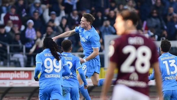  Napoli Menang Tipis di Kandang Torino 1-0