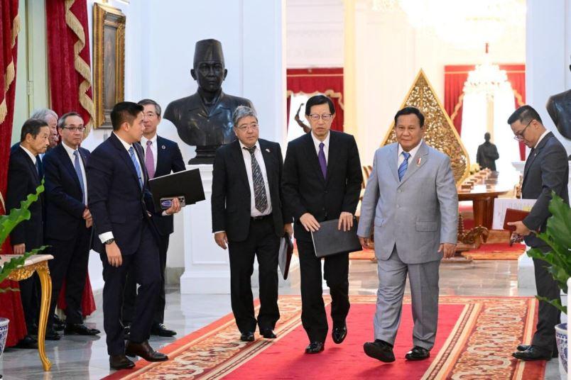  Prabowo Jalin Komitmen Strategis dengan 20 Pengusaha Jepang
