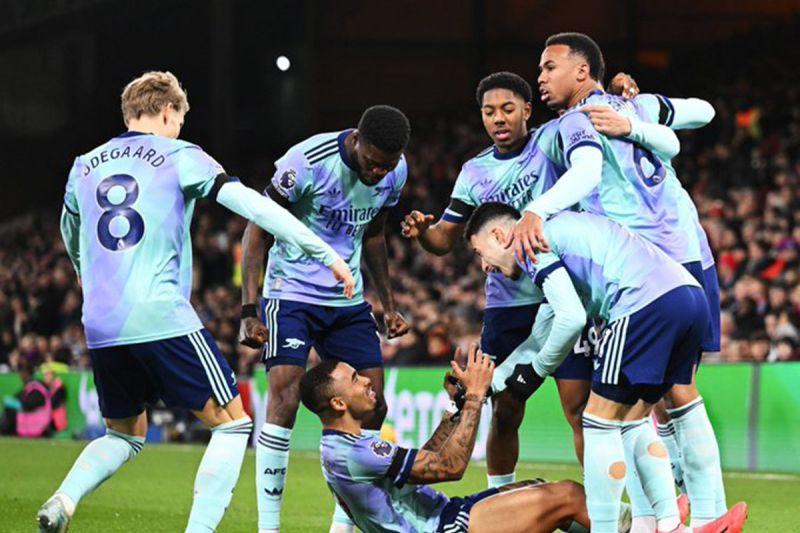  Bantai Crystal Palace 5-1, Arsenal Kembali ke Jalur Kemenangan
