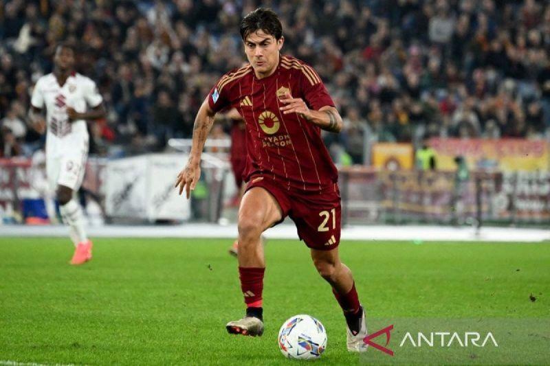  Dua Gol Paulo Dybala Bawa AS Roma Berpesta 5-0 atas Parma