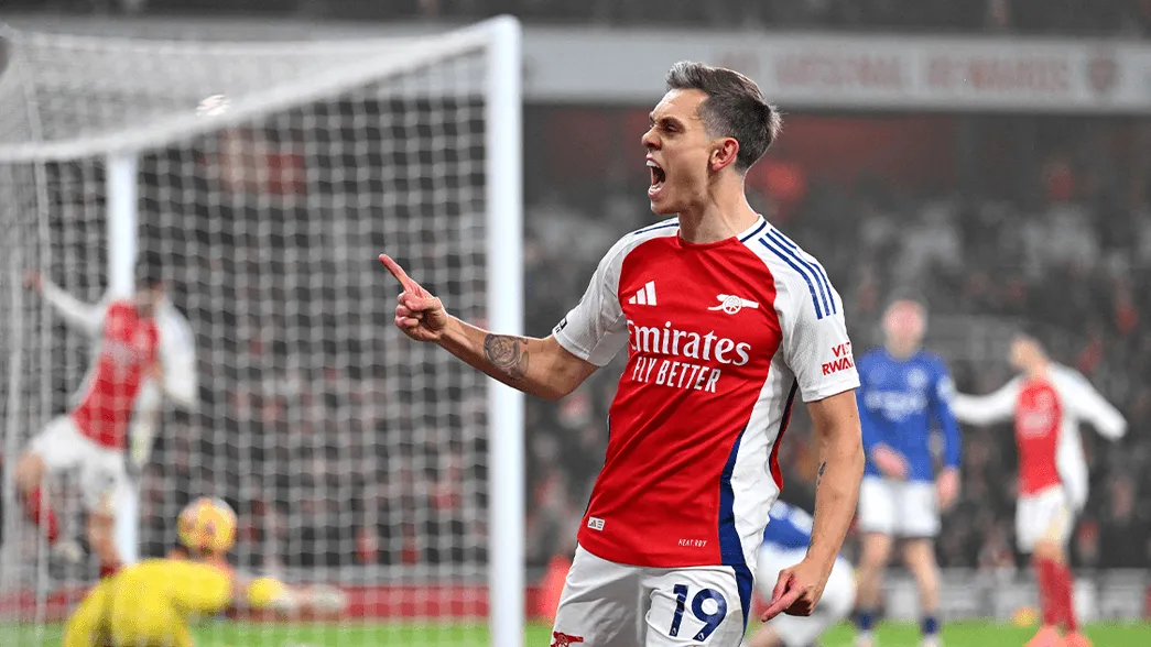  Arsenal Tutup Pertandingan 2024 dengan Tumbangkan Ipswich Town 1-0