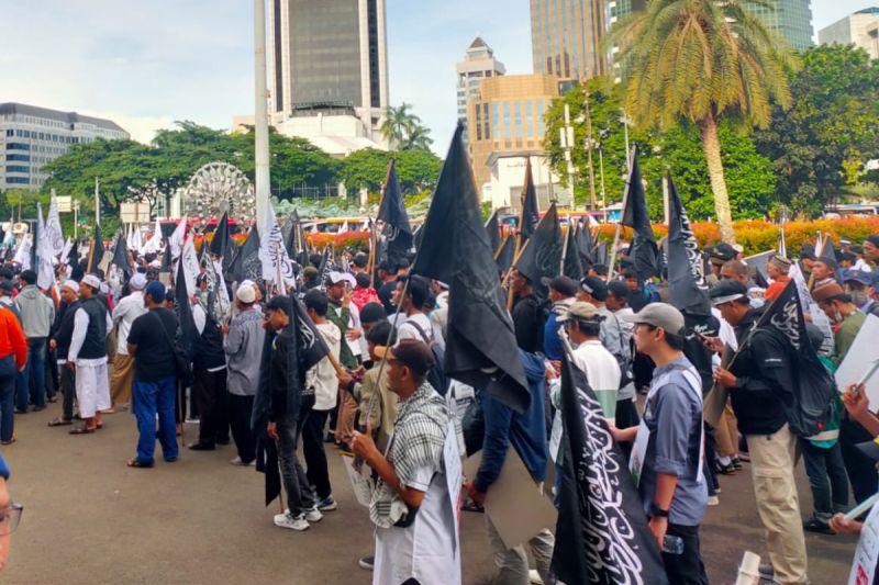  Polisi Kerahkan 1.994 Personel untuk Amankan Unjuk Rasa di Depan Kedubes AS