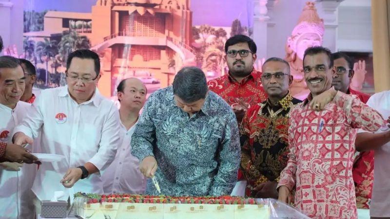  Wakili Presiden Prabowo, Hashim Resmikan Kuil Murugan Jakarta, Kuil Hindu Terbesar di Asia Tenggara