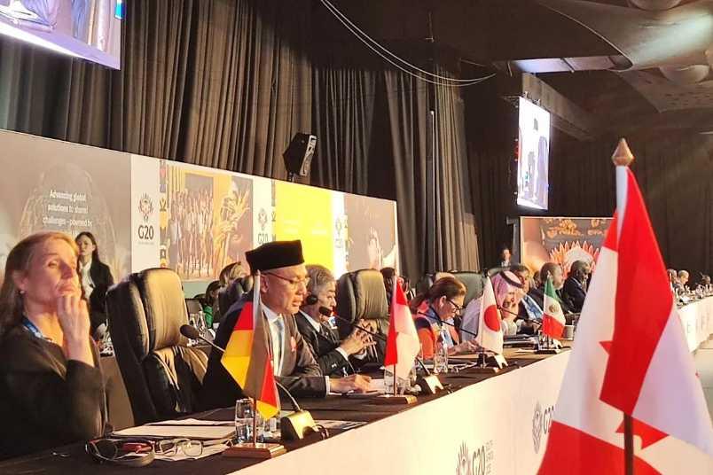 RI Desak G20 Ambil Tindakan Nyata Hadapi Kompleksitas Tantangan Global