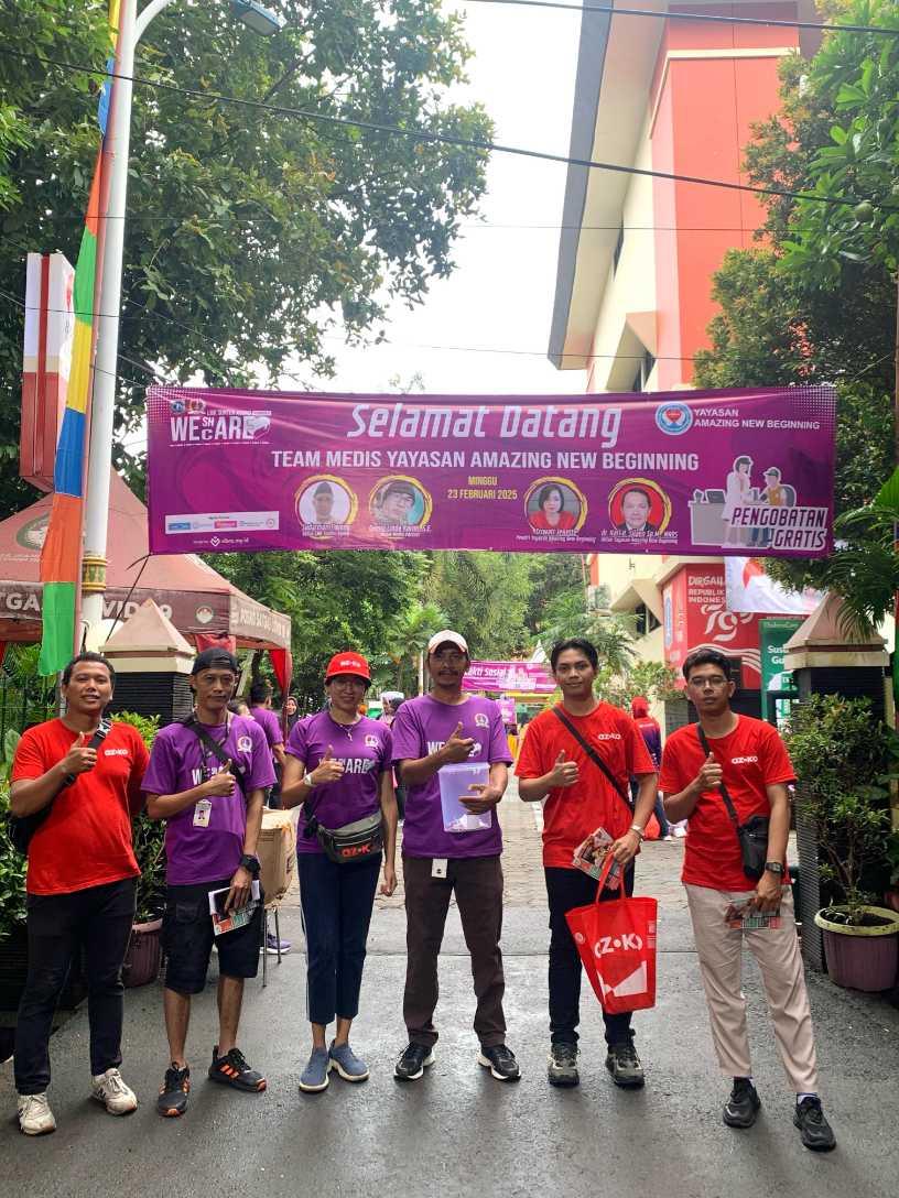  AZKO Metro Sunter Gelar SAPA WARGA dan Aksi Bersih-bersih Masjid di Bulan Ramadan