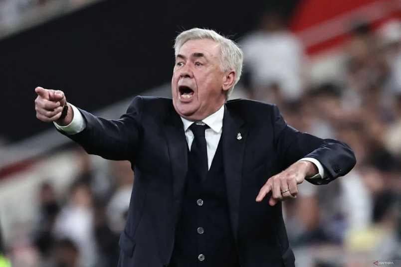  Ancelotti Sebut Leg Kedua Melawan Atletico akan Sulit