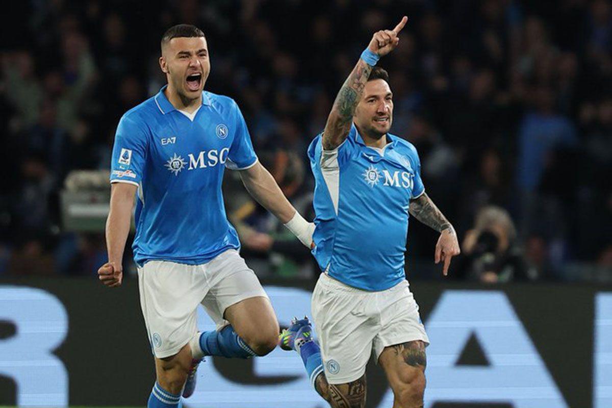  Napoli Taklukkan AC Milan 2-1, Tempel Ketat Inter Milan di Klasemen Sementara Liga Italia