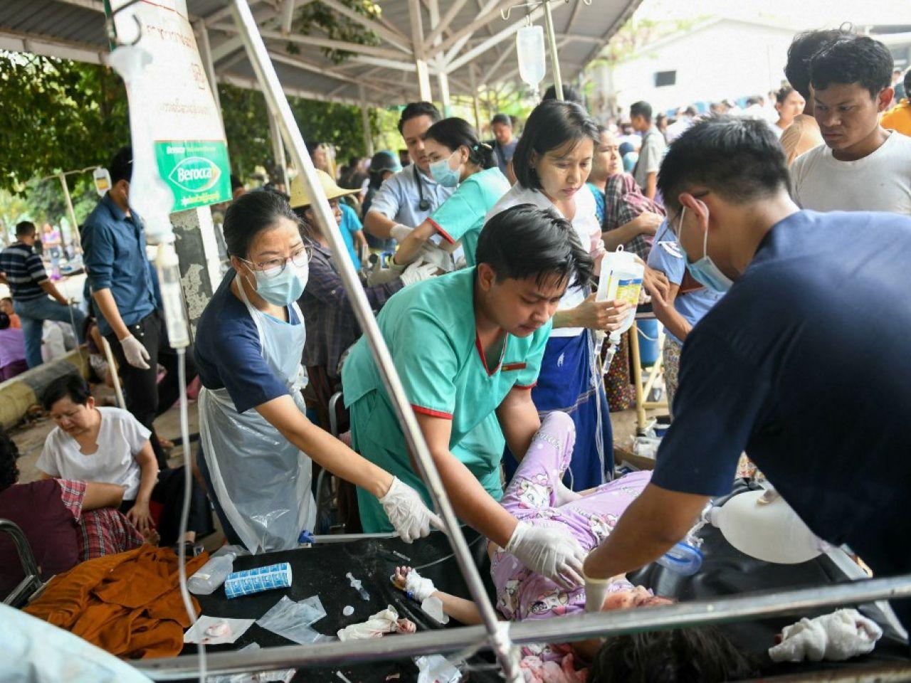 Jumlah Korban Tewas Gempa Myanmar Sudah Capai 1.700 Orang