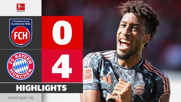 Bayern Muenchen Bantai Heidenheim Empat Gol Tanpa Balas