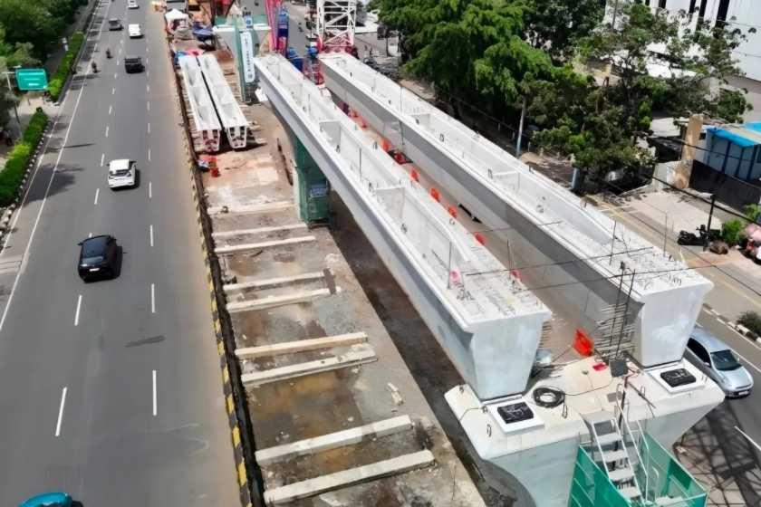  Warga Minta LRT Segera Rampung Agar Kepadatan Lalin Bisa Berakhir