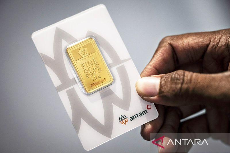  Harga Emas Antam Kembali Meroket Rp23.000 Jadi Rp1.894.000 per Gram