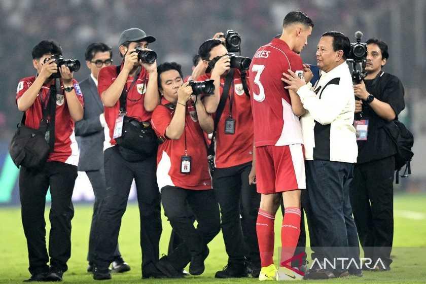  Prabowo Subianto Bangga Usai Timnas Kalahkan China: Semoga Lolos ke Piala Dunia 2026