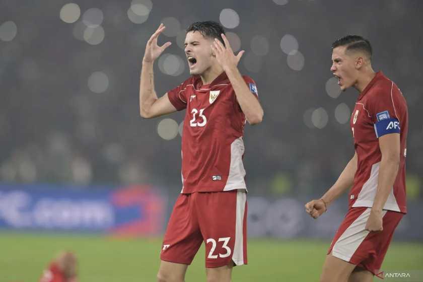  Timnas Indonesia Kalahkan China 1-0, Naik ke Posisi Tiga Grup Kualifikasi Piala Dunia 2026