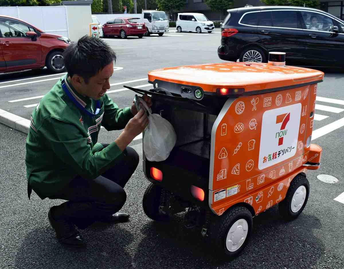  7-Eleven Uji Robot Pengiriman di Jalan Umum Tokyo, Targetkan Masa Depan Tanpa Kurir