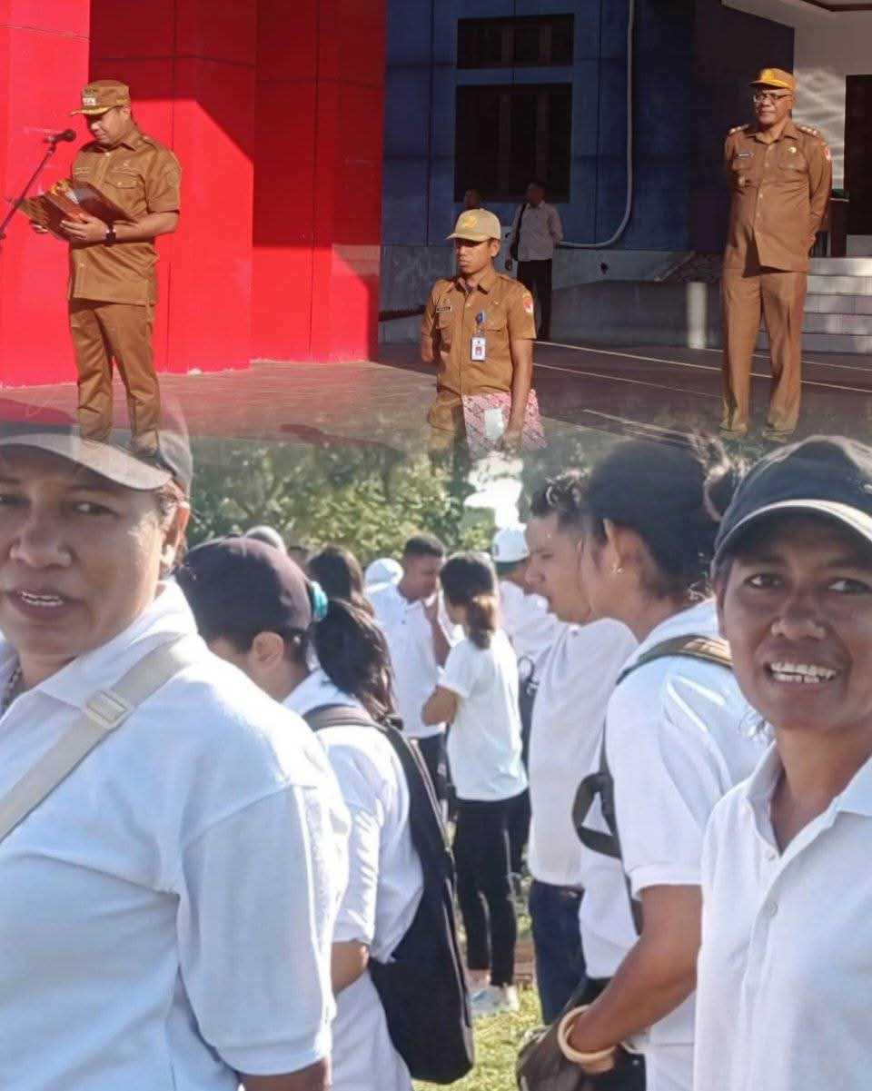  1.567 PPPK dan CPNSD Diterjunkan Bupati Sikka untuk Tingkatkan PAD Lewat Penagihan Pajak dan Validasi Data