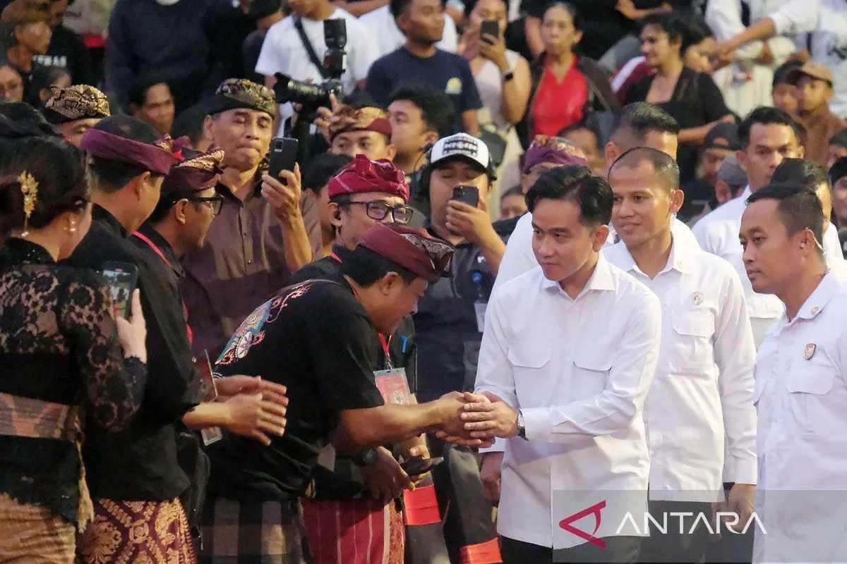  Wapres Gibran Ajak UMKM Bali Naik Kelas Lewat Ekonomi Kreatif dan Produk Lokal