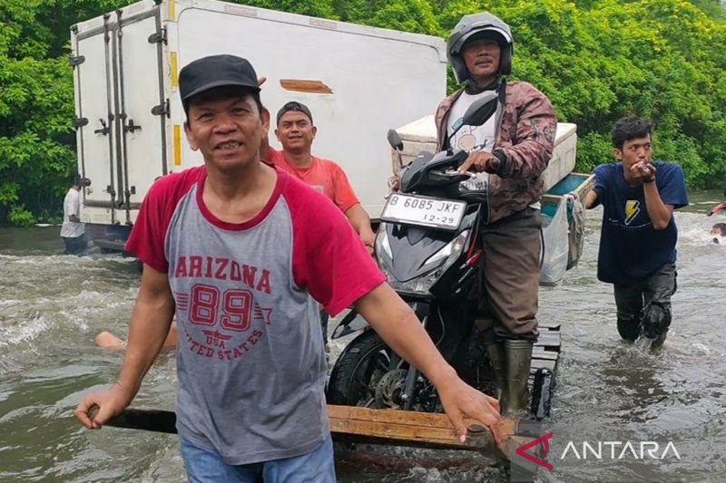  Banjir Masih Genangi 9 RT di Jakarta Barat Dan Jakarta Utara