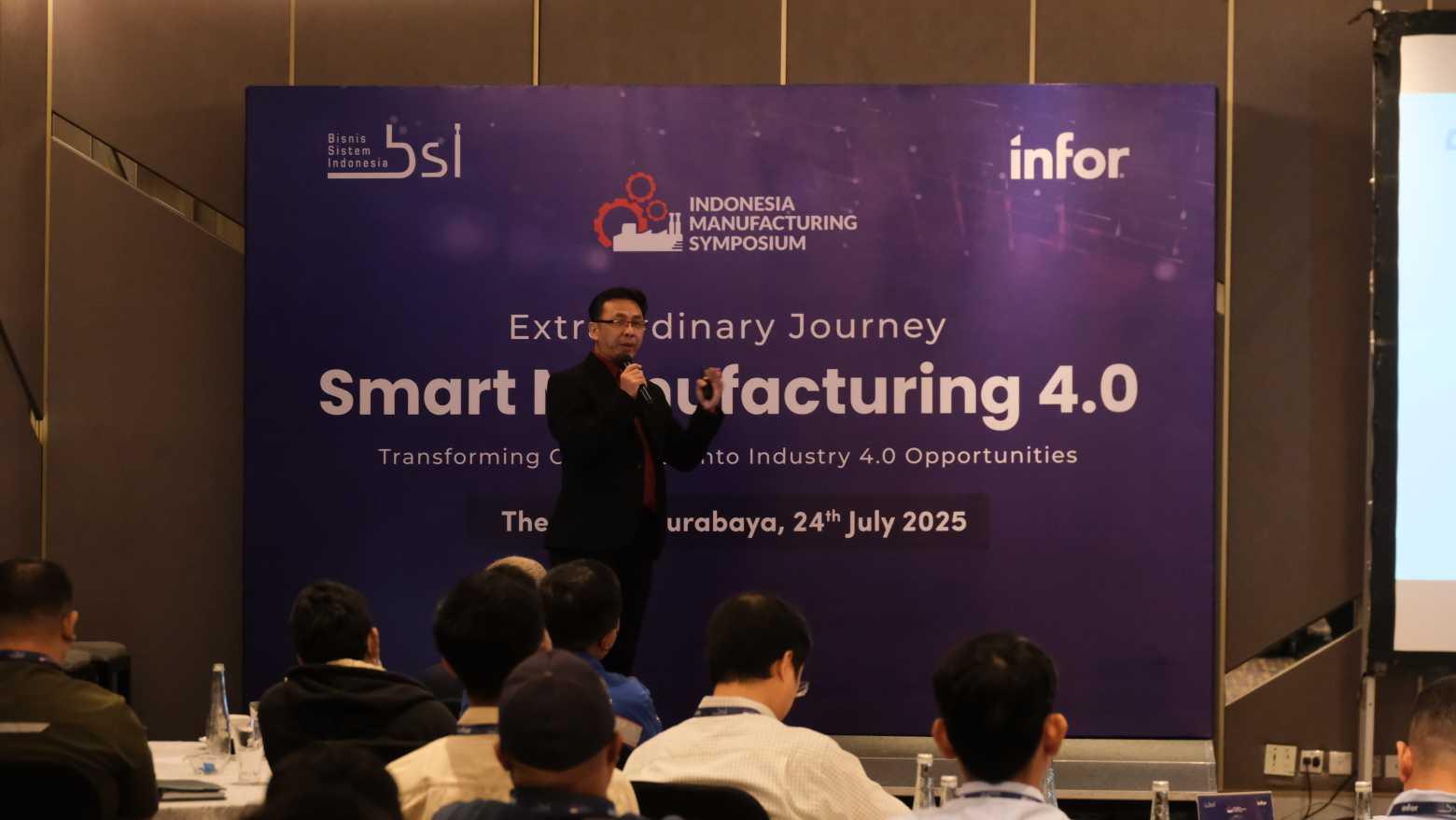  Smart Manufacturing 4.0 Jadi Sorotan di Simposium Industri 2025 Surabaya: Kolaborasi BSI dan Infor Perkuat Transformasi Digital