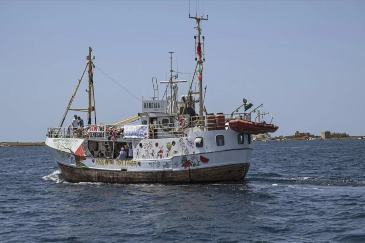  Tiga Aktivis Asing di Kapal Handala Setuju Dideportasi dari Israel