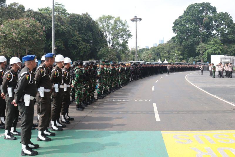  Polisi Turunkan 1.252 Personel Gabungan Amankan Laga Indonesia vs Vietnam di GBK