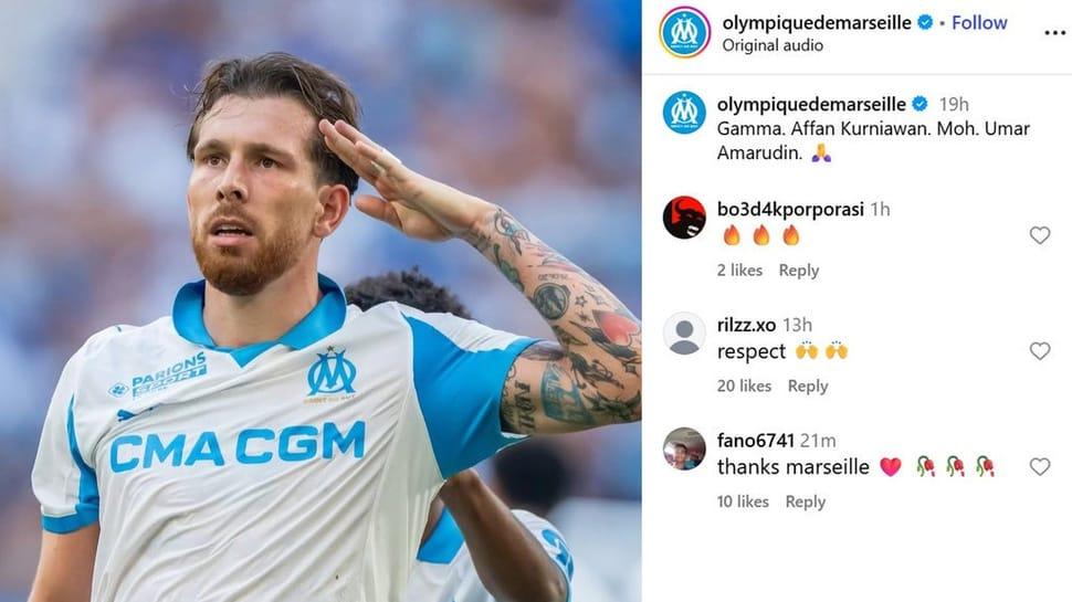  Klub Liga Prancis Beri Dukungan untuk Affan Kurniawan dan Korban Kekerasan Lainnya
