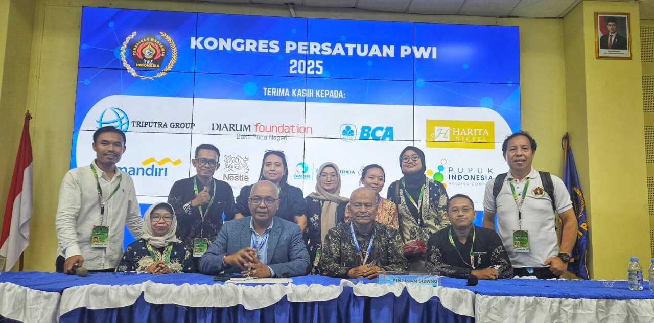 Kongres PWI 2025 Berjalan Lancar, Panitia Apresiasi Dukungan Peserta dan Mitra Strategis