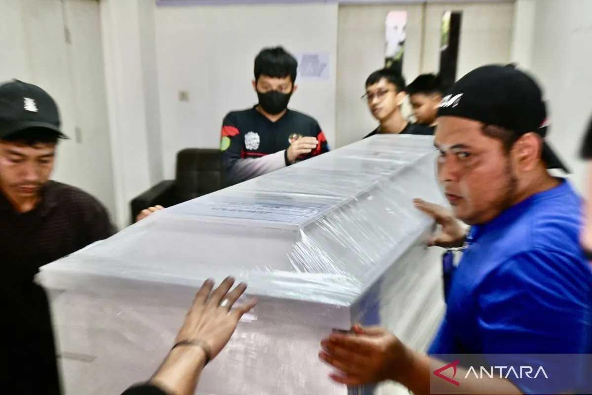  Tiga Jenazah WNA Korban Jatuhnya Heli di Kalsel Dipulangkan, Tim DVI Masih Identifikasi Lima WNI
