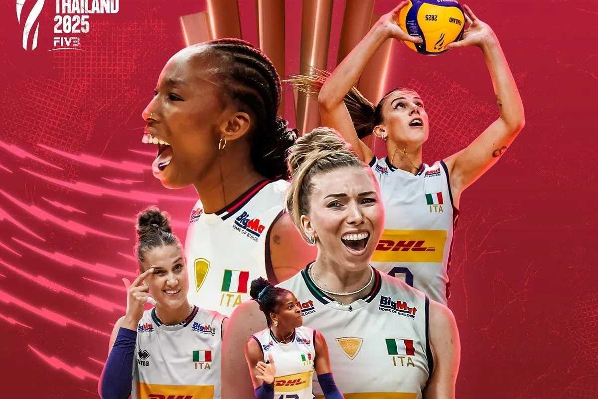  Italia Akhiri Penantian 23 Tahun, Juara Dunia Voli Putri 2025 Usai Tumbangkan Turki